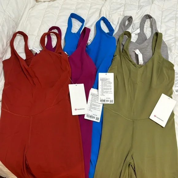 Lululemon Athletica Align 25” Jumpsuit size 4 NWT gray - Picture 2 of 2